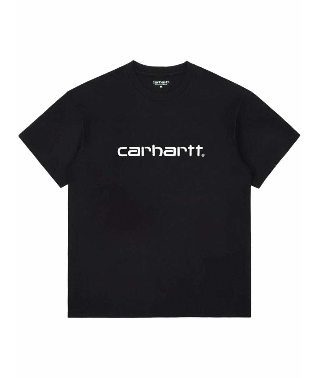 CARHARTT Черная хлопковая футболка, фото 1