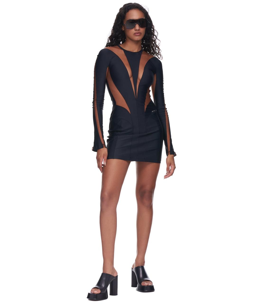 MUGLER Мульти коктейльное платье, фото 4