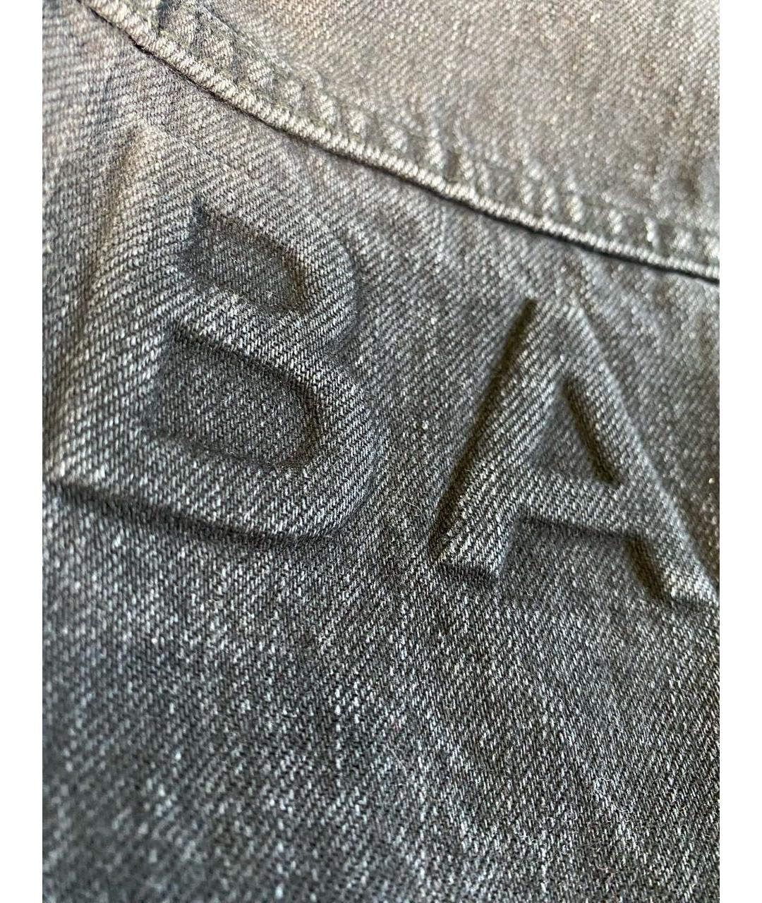 BALMAIN Черная деним куртка, фото 6