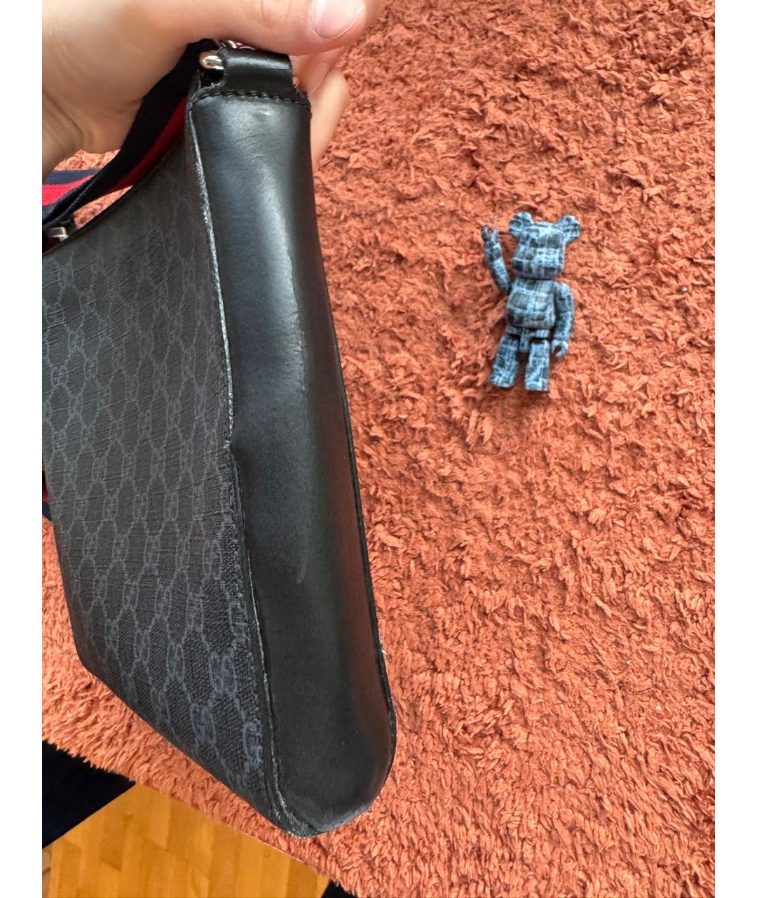 GUCCI Черная сумка на плечо, фото 3