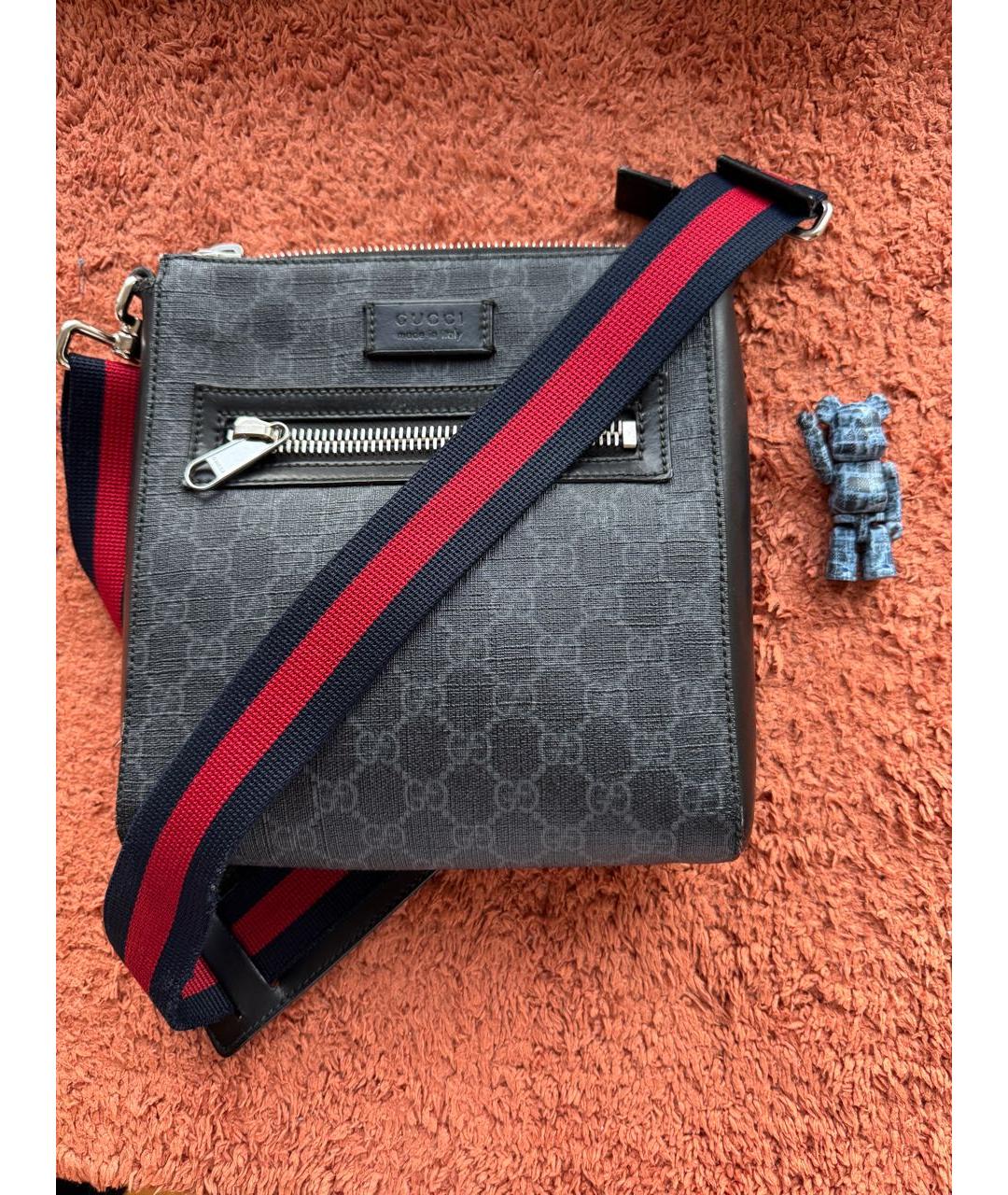 GUCCI Черная сумка на плечо, фото 9