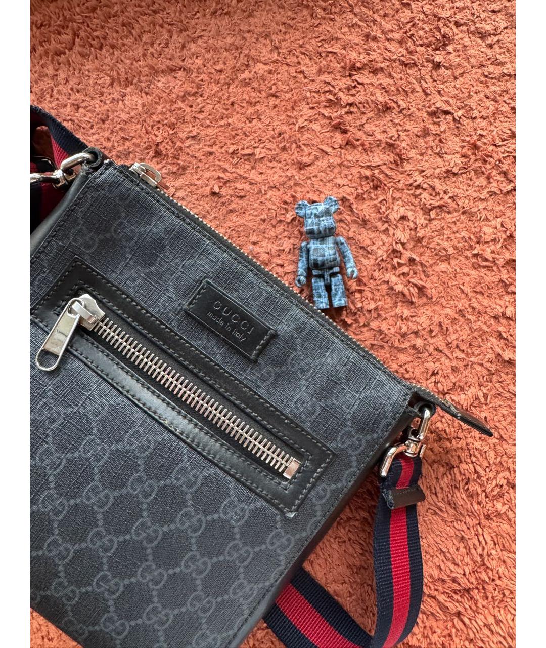 GUCCI Черная сумка на плечо, фото 8