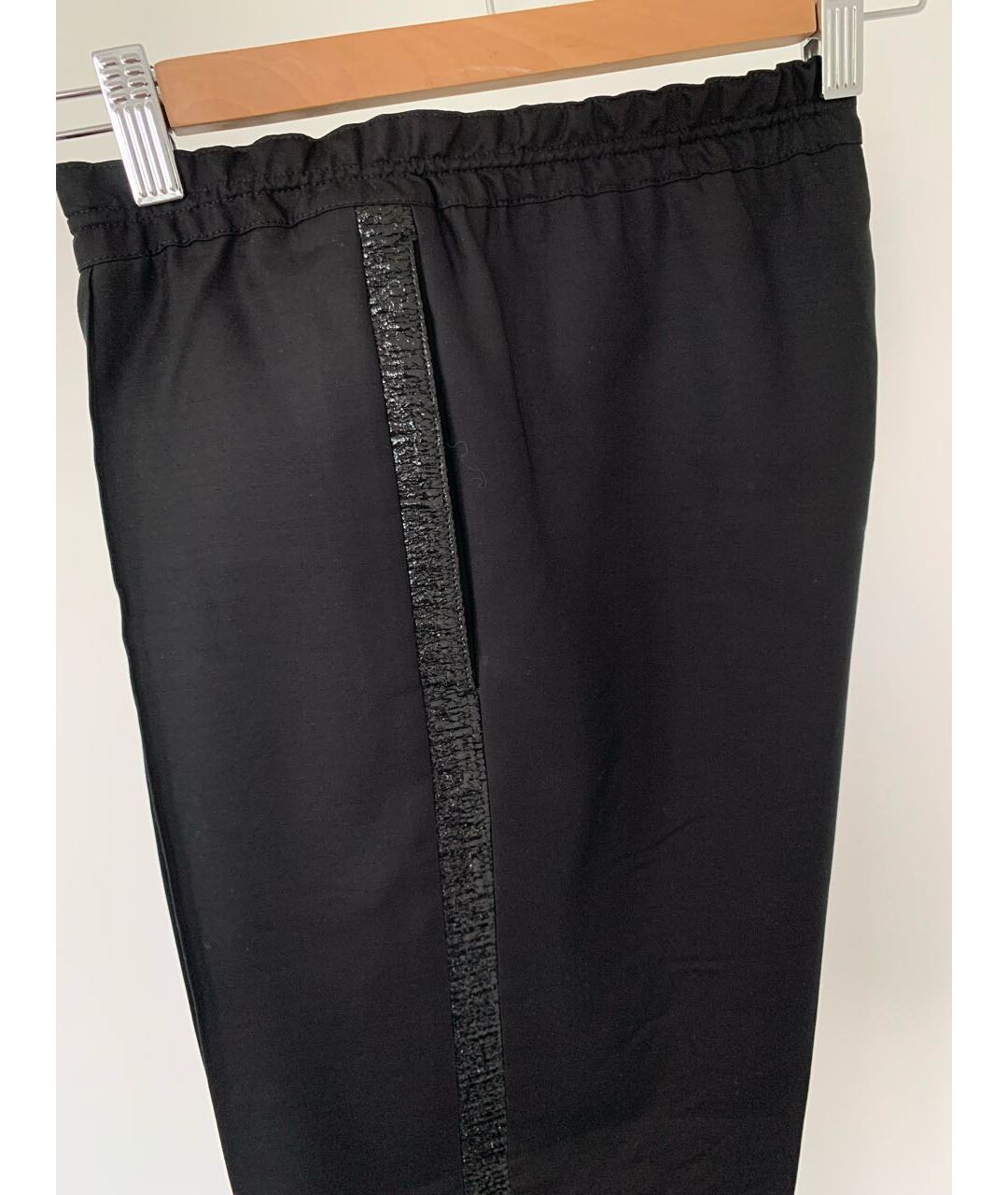 DSQUARED2 Черные шерстяные брюки чинос, фото 8