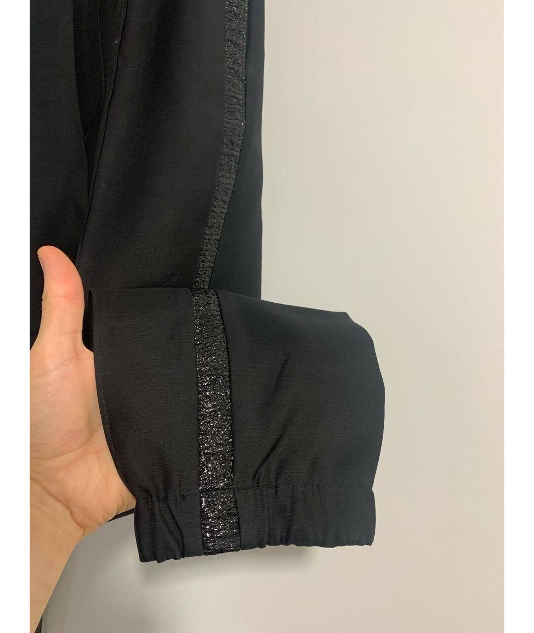 DSQUARED2 Черные шерстяные брюки чинос, фото 5