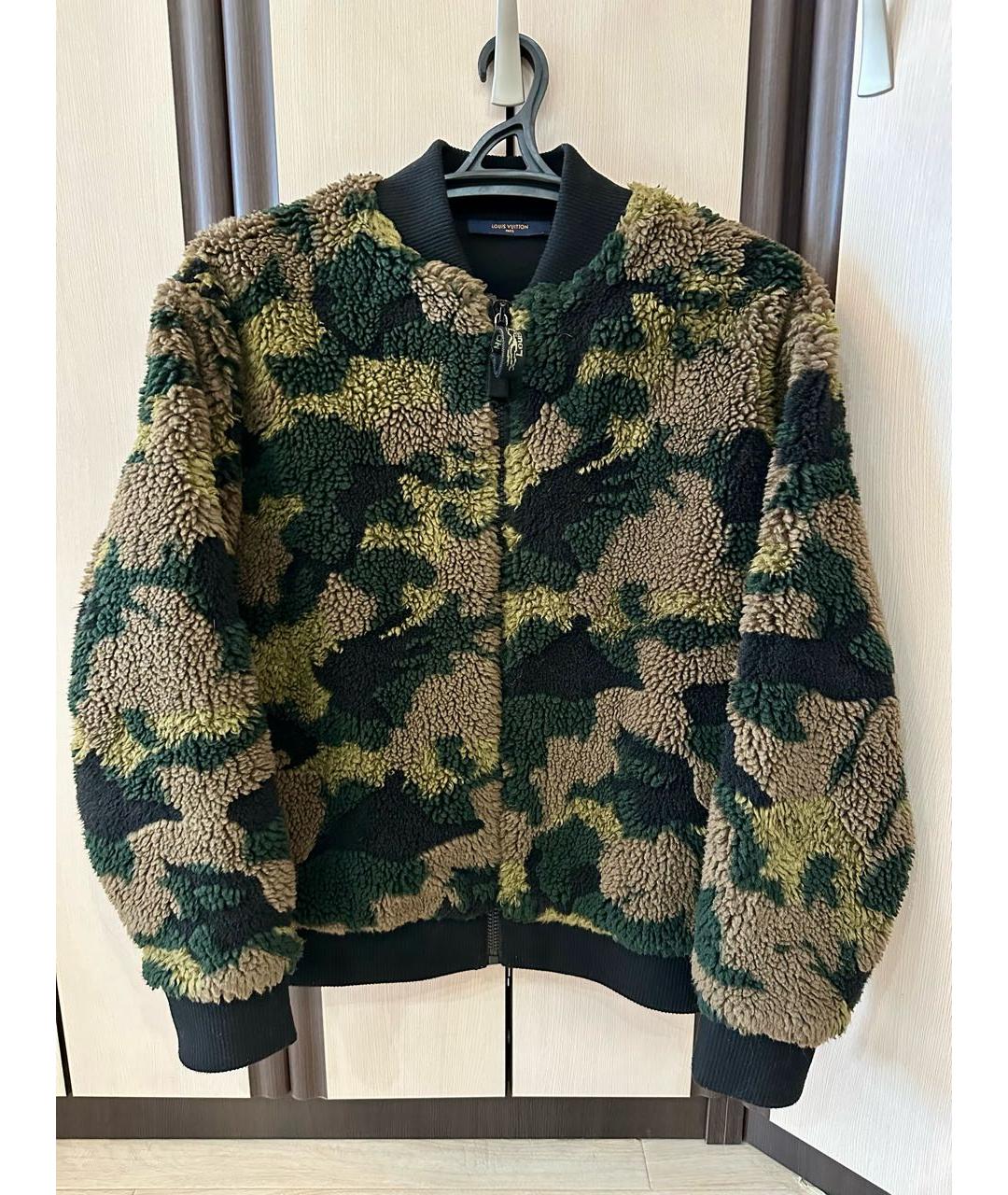 LOUIS VUITTON Мульти шерстяная куртка, фото 9