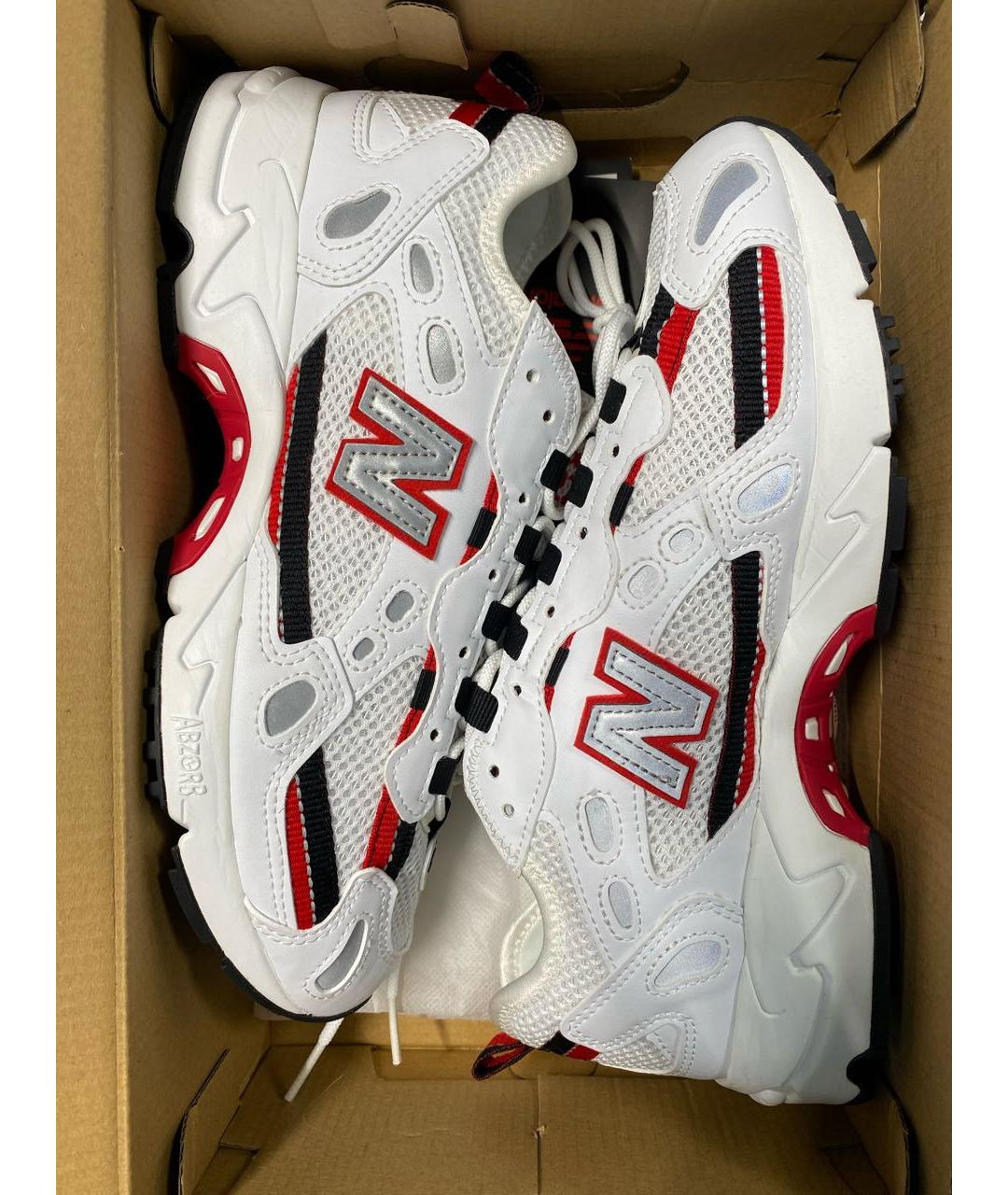 NEW BALANCE Белые низкие кроссовки / кеды, фото 7