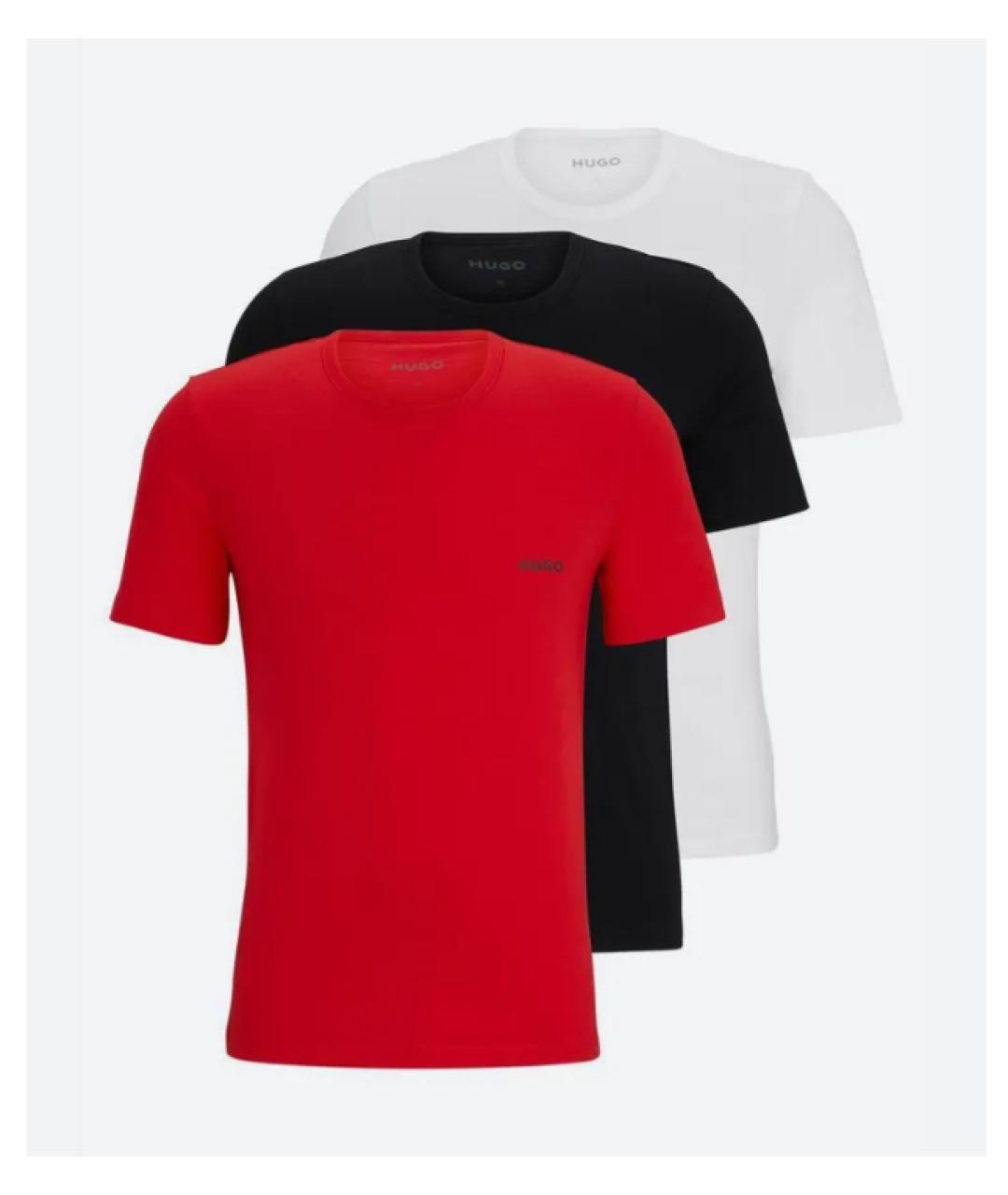 HUGO BOSS Мульти хлопковая футболка, фото 3