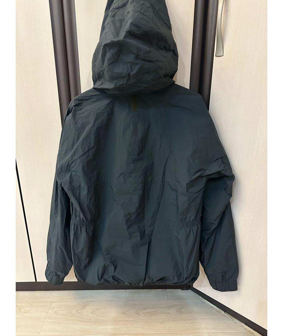 JIL SANDER Серая полиэстеровая куртка, фото 2