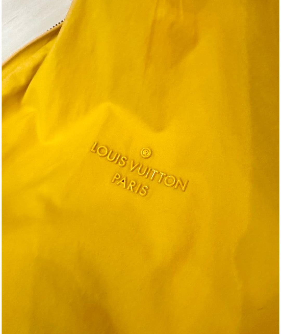 LOUIS VUITTON Желтая хлопковая куртка, фото 4