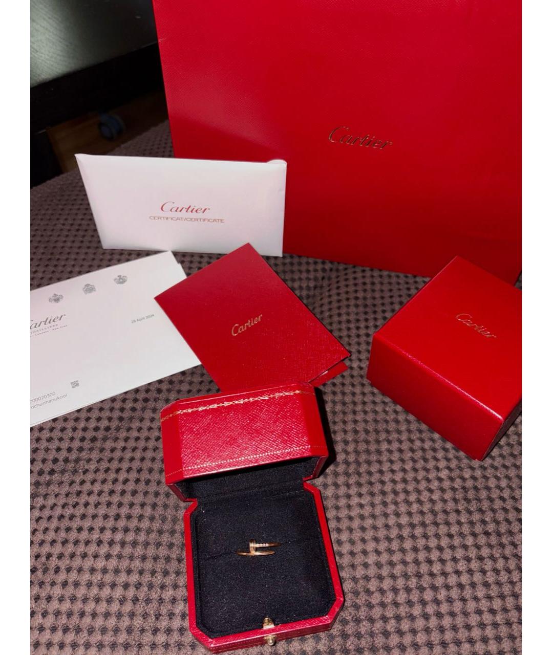 CARTIER Золотое кольцо из розового золота, фото 6
