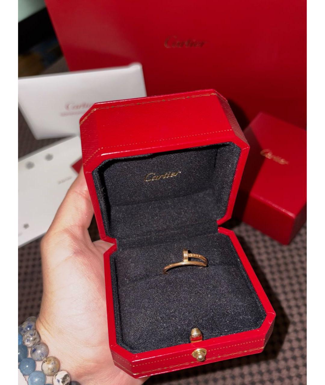 CARTIER Золотое кольцо из розового золота, фото 4