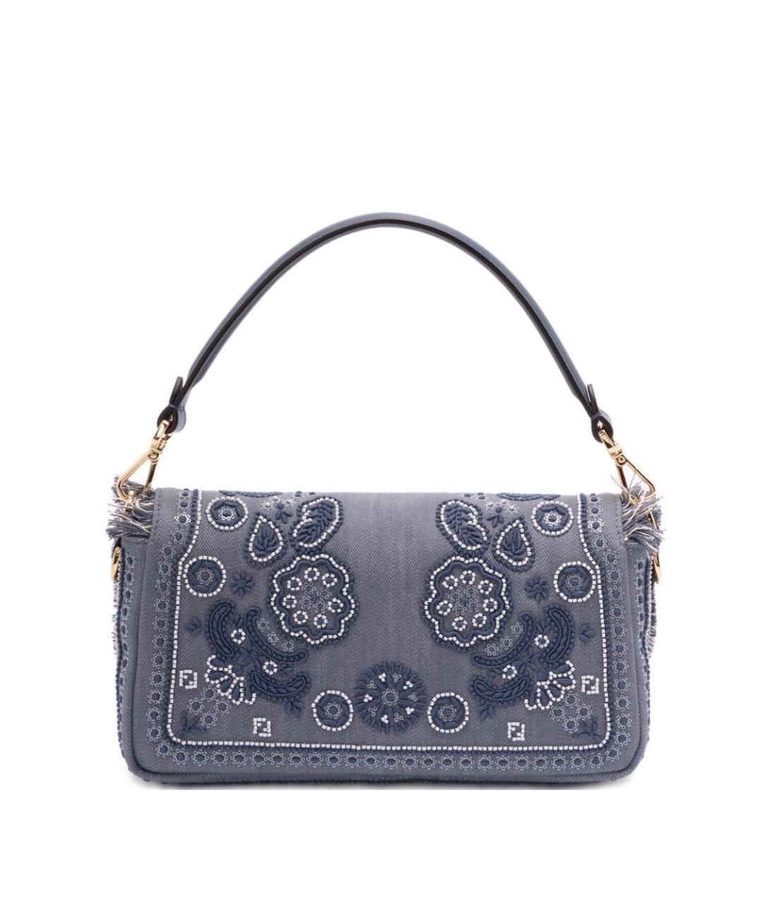 FENDI Синяя сумка через плечо, фото 1
