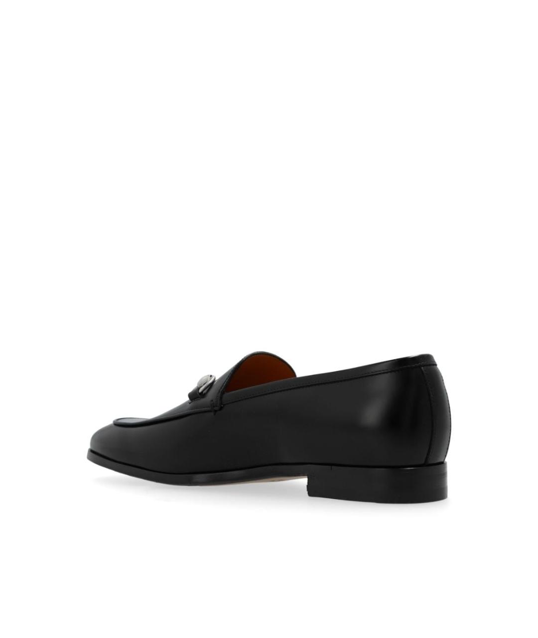 GUCCI Черные кожаные лоферы, фото 4