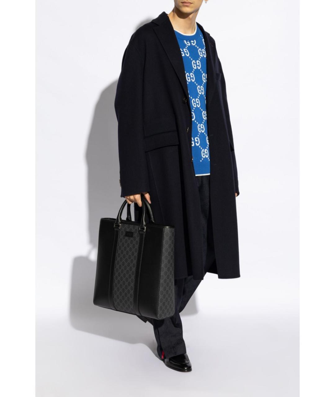 GUCCI Черные кожаные лоферы, фото 5