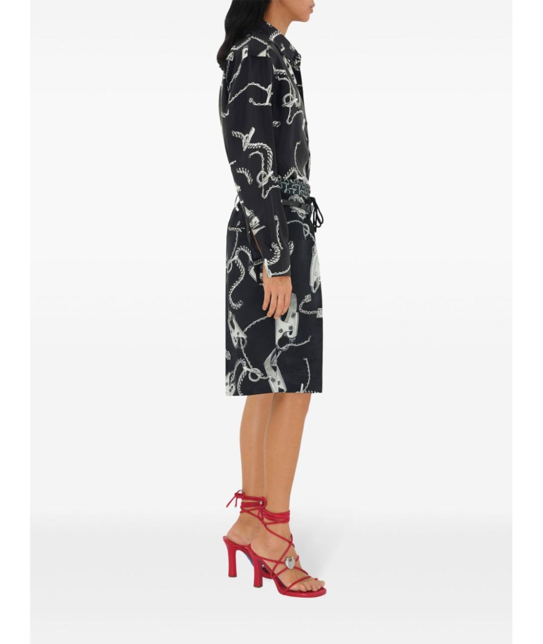 BURBERRY Черные шорты, фото 5