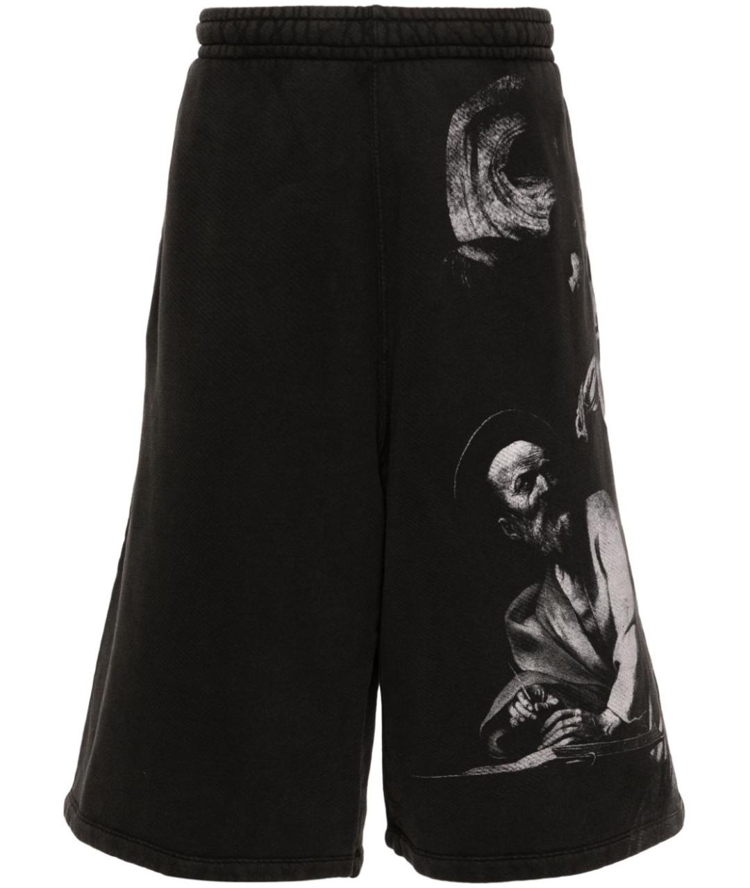 OFF-WHITE Черные шорты, фото 1