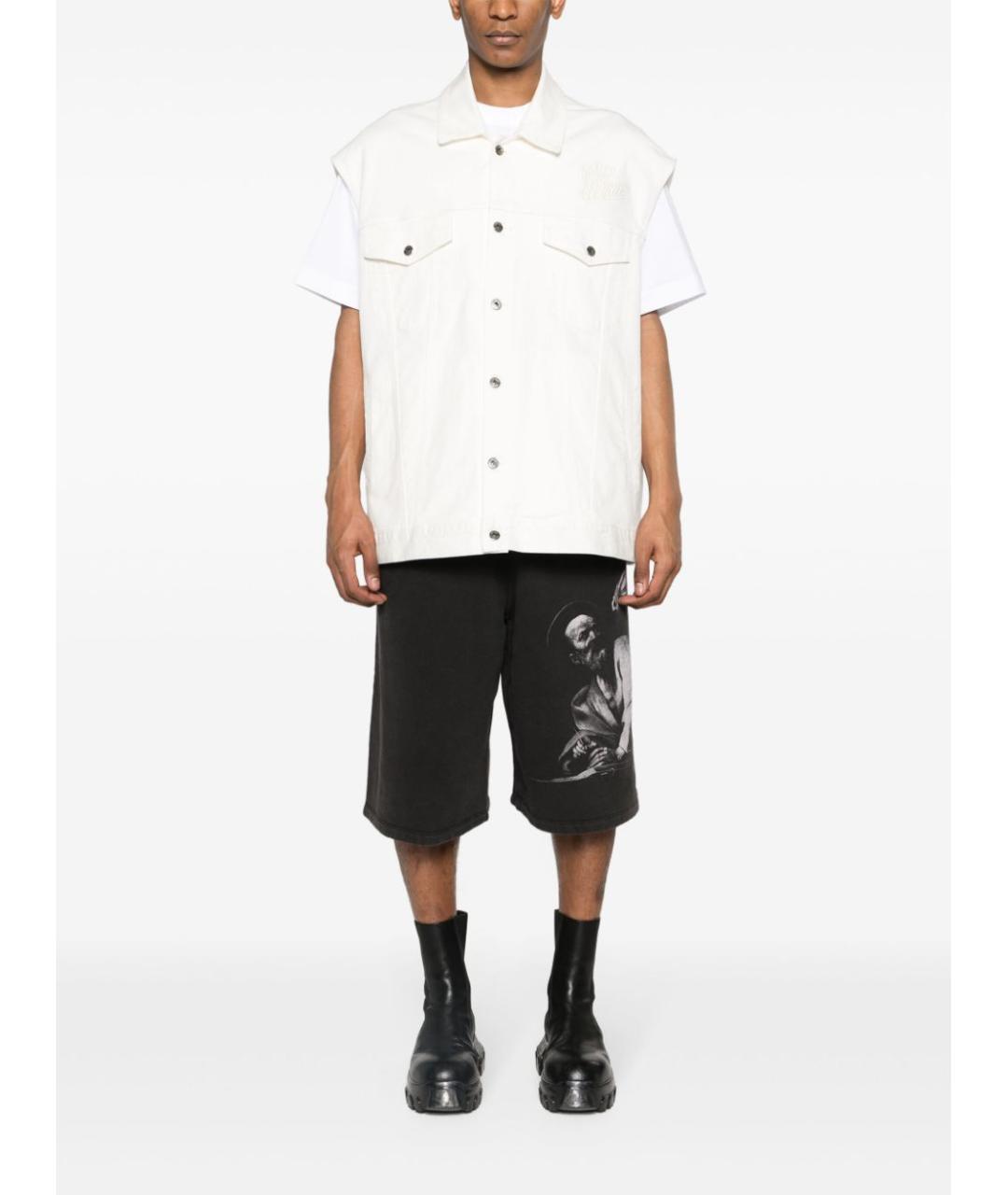OFF-WHITE Черные шорты, фото 3