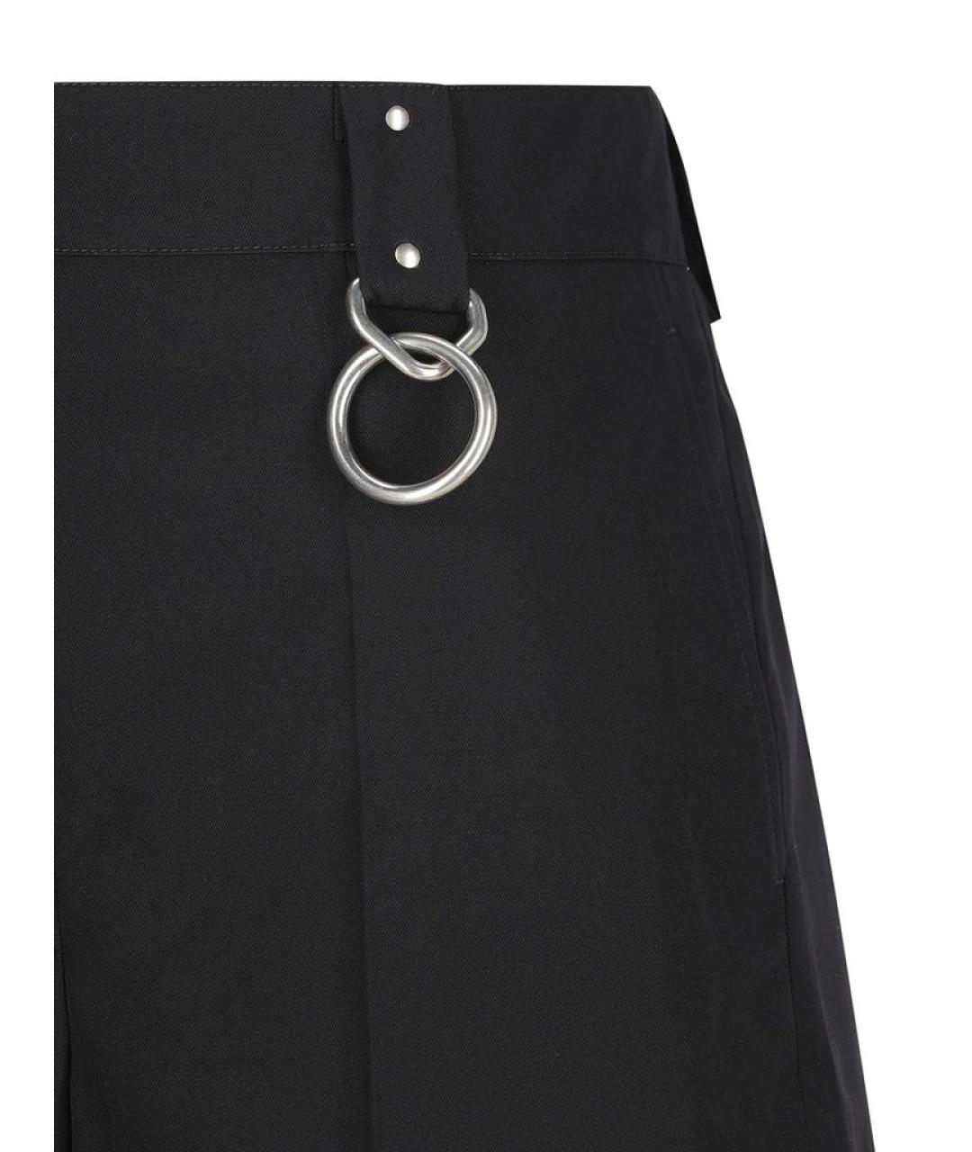 PRADA Черные шерстяные шорты, фото 3