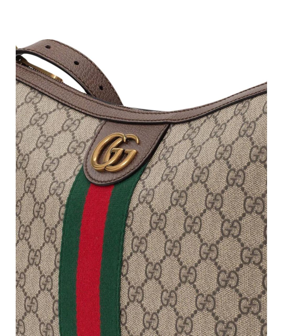 GUCCI Бежевая сумка на плечо, фото 3