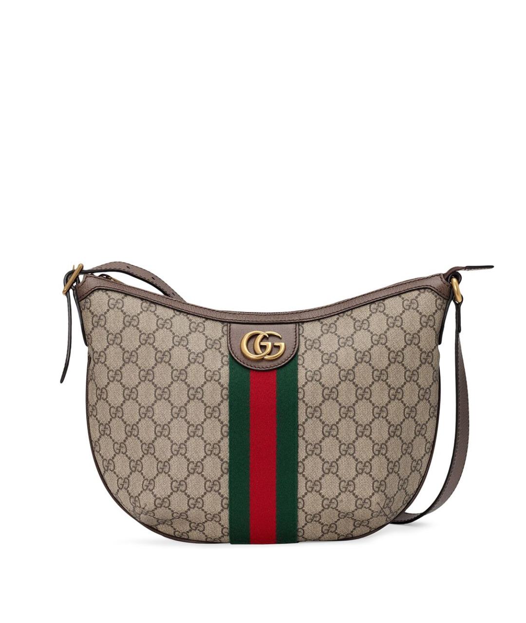 GUCCI Бежевая сумка на плечо, фото 1