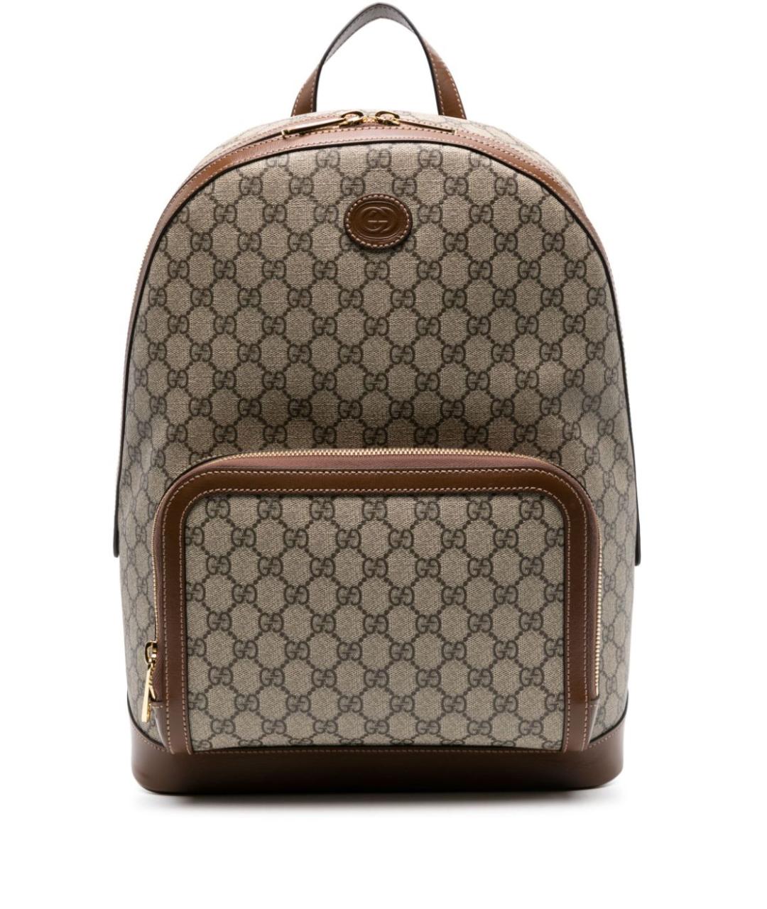 GUCCI Бежевый рюкзак, фото 1