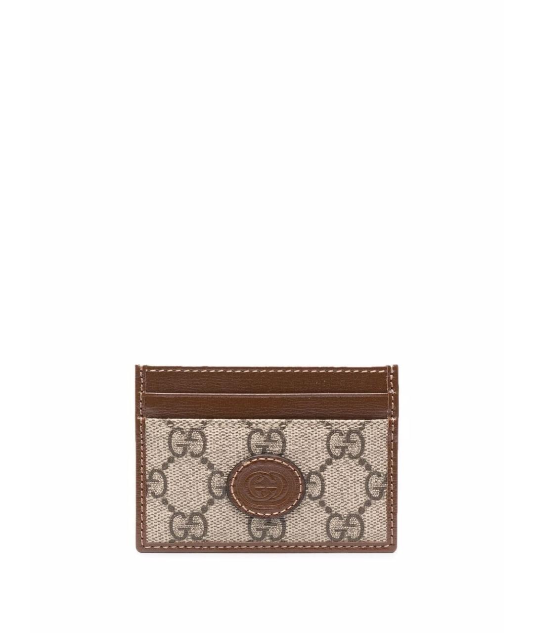 GUCCI Бежевый кардхолдер, фото 1