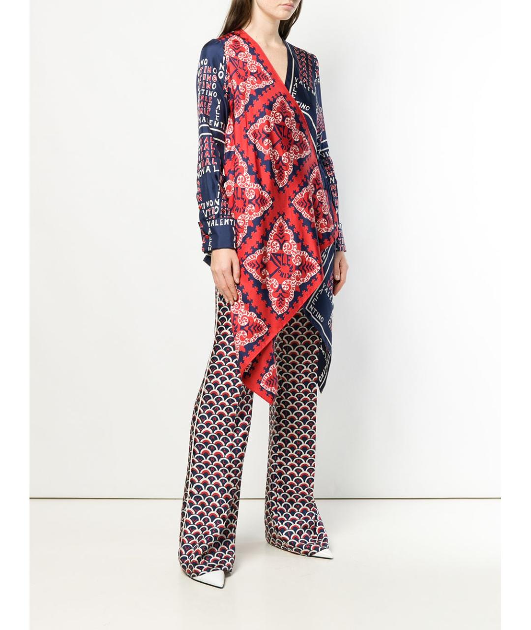 VALENTINO Мульти хлопковая рубашка, фото 3