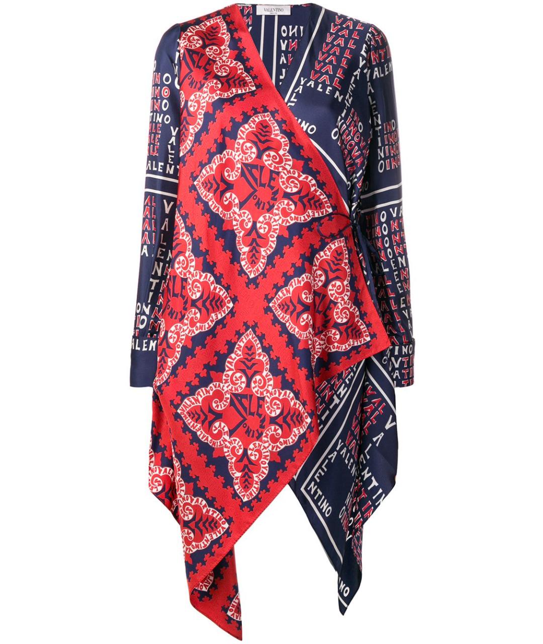 VALENTINO Мульти хлопковая рубашка, фото 1