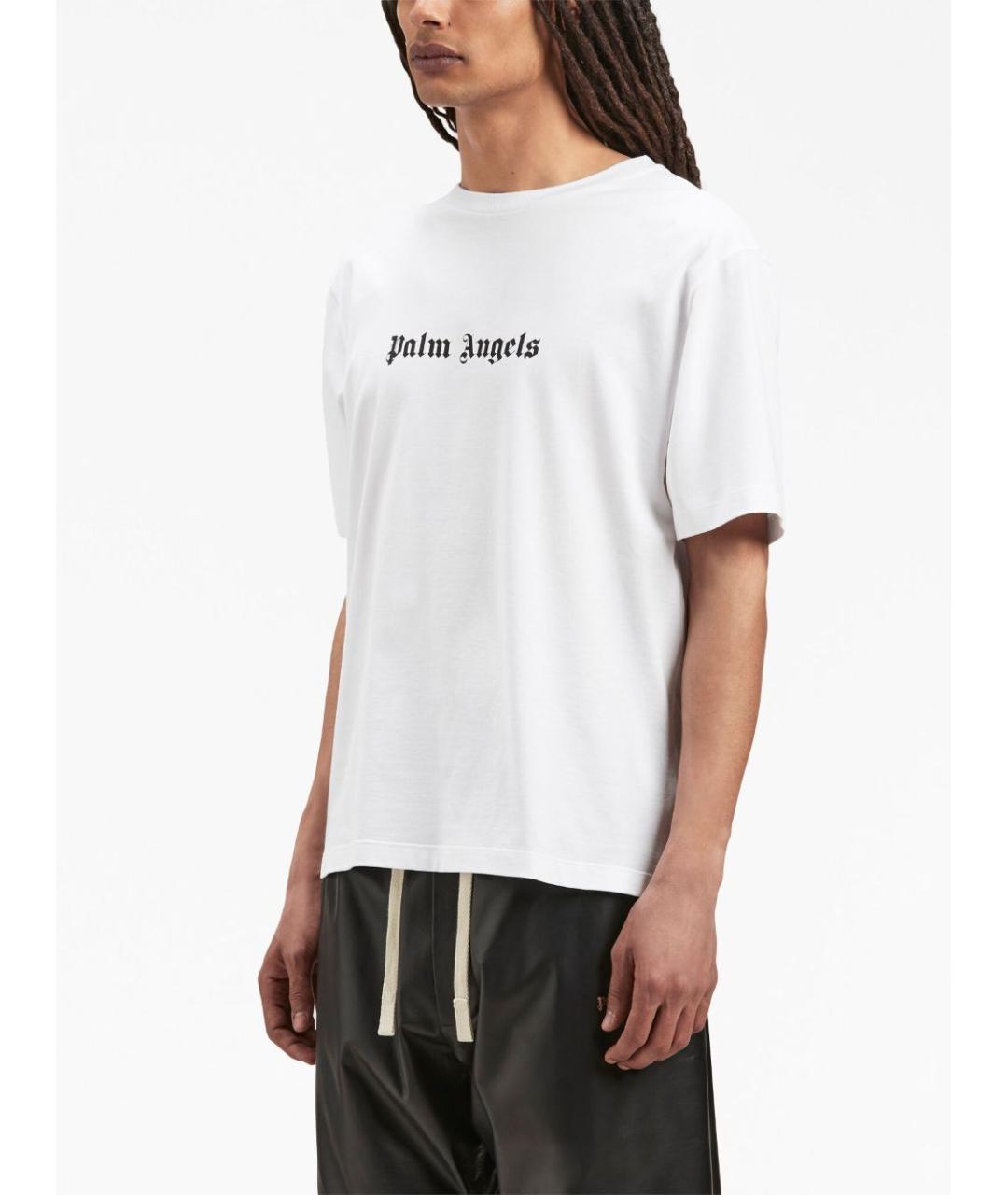 PALM ANGELS Белая футболка, фото 3