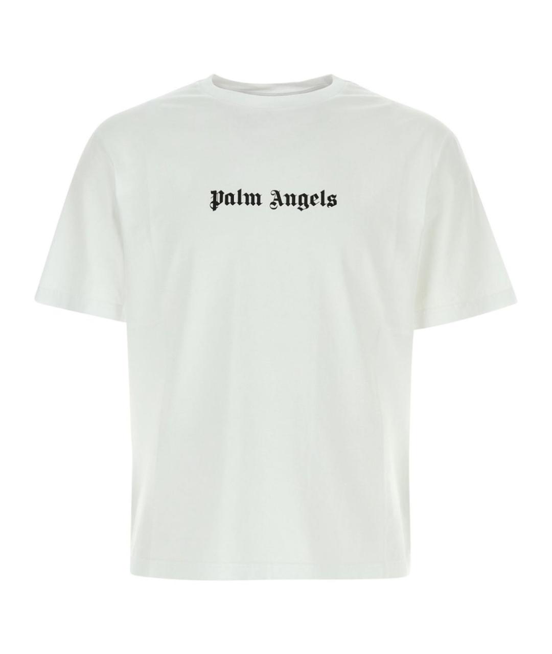 PALM ANGELS Белая футболка, фото 1