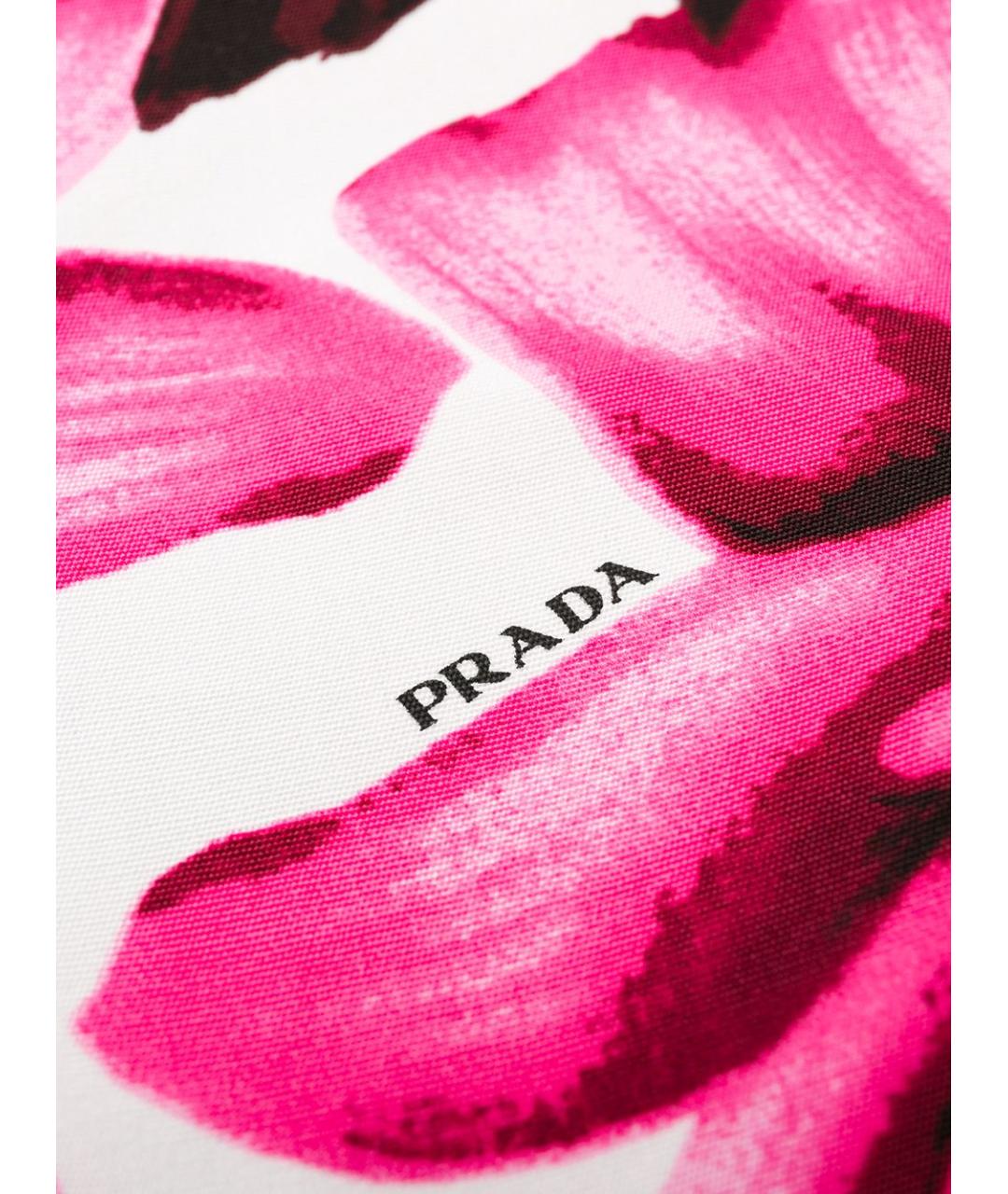 PRADA Мульти хлопковая юбка миди, фото 7