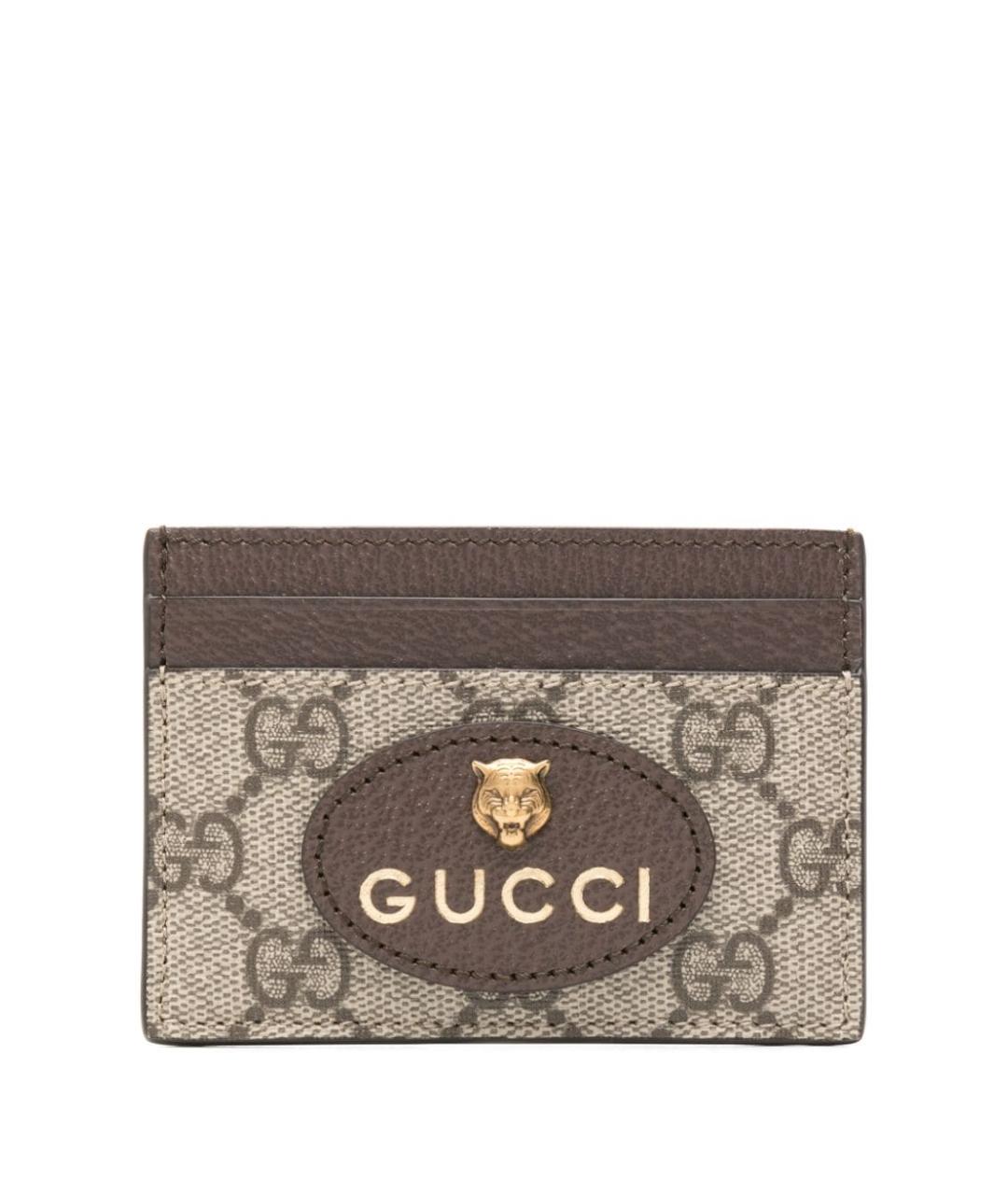 GUCCI Бежевый кардхолдер, фото 1