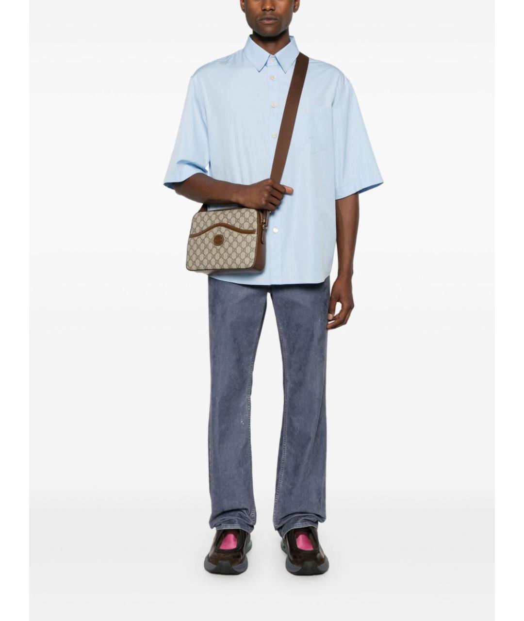 GUCCI Бежевая сумка на плечо, фото 5