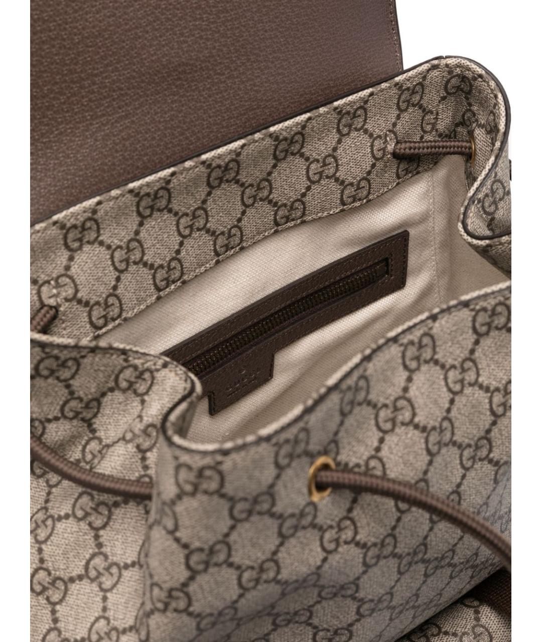 GUCCI Бежевый рюкзак, фото 2