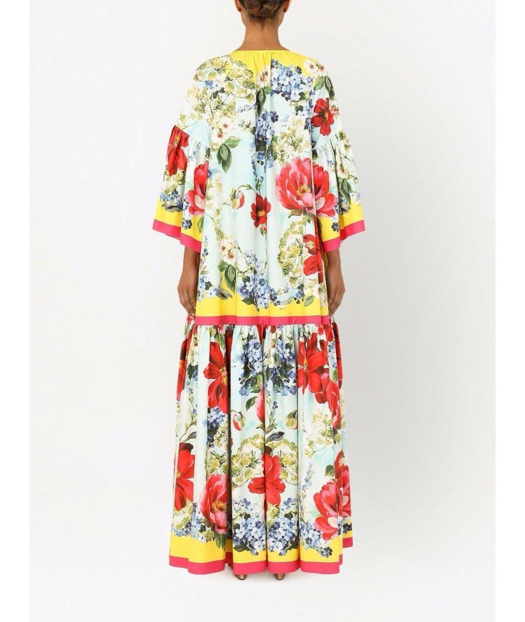 DOLCE&GABBANA Желтое платье, фото 3