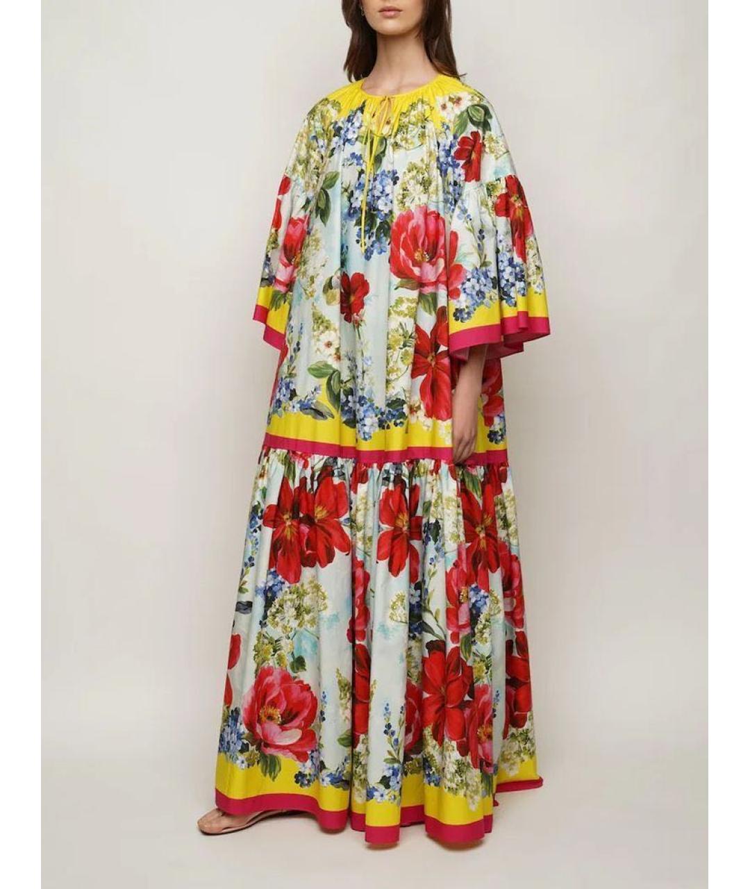 DOLCE&GABBANA Желтое платье, фото 2