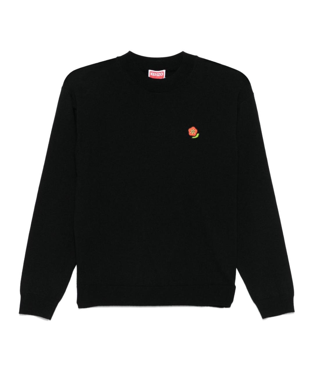 KENZO Черный джемпер / свитер, фото 1