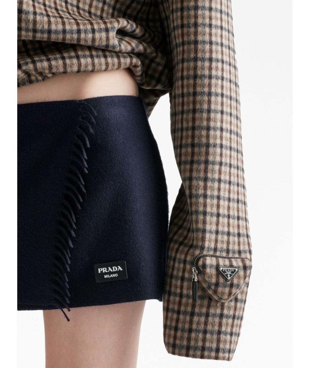 PRADA Коричневый джемпер / свитер, фото 4