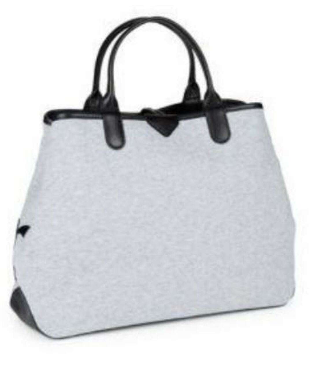 LONGCHAMP Серая тканевая сумка тоут, фото 3