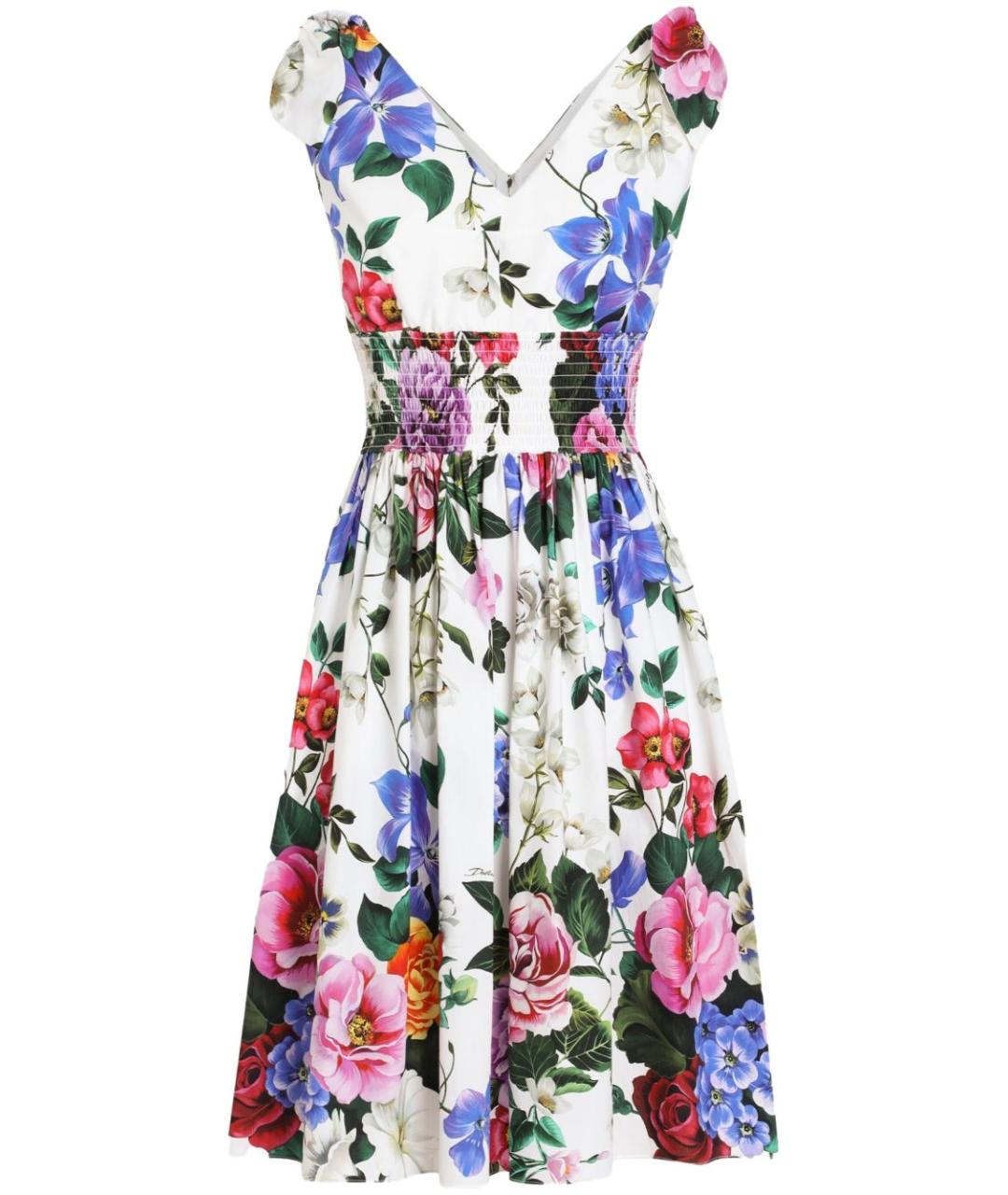 DOLCE&GABBANA Мульти платье, фото 1