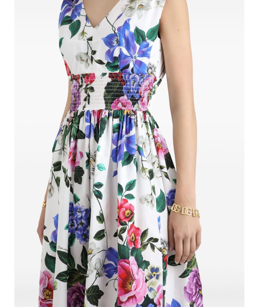 DOLCE&GABBANA Мульти платье, фото 2