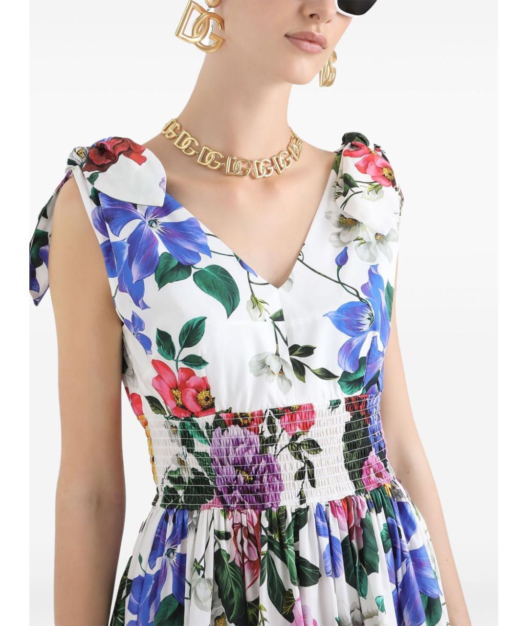 DOLCE&GABBANA Мульти платье, фото 5