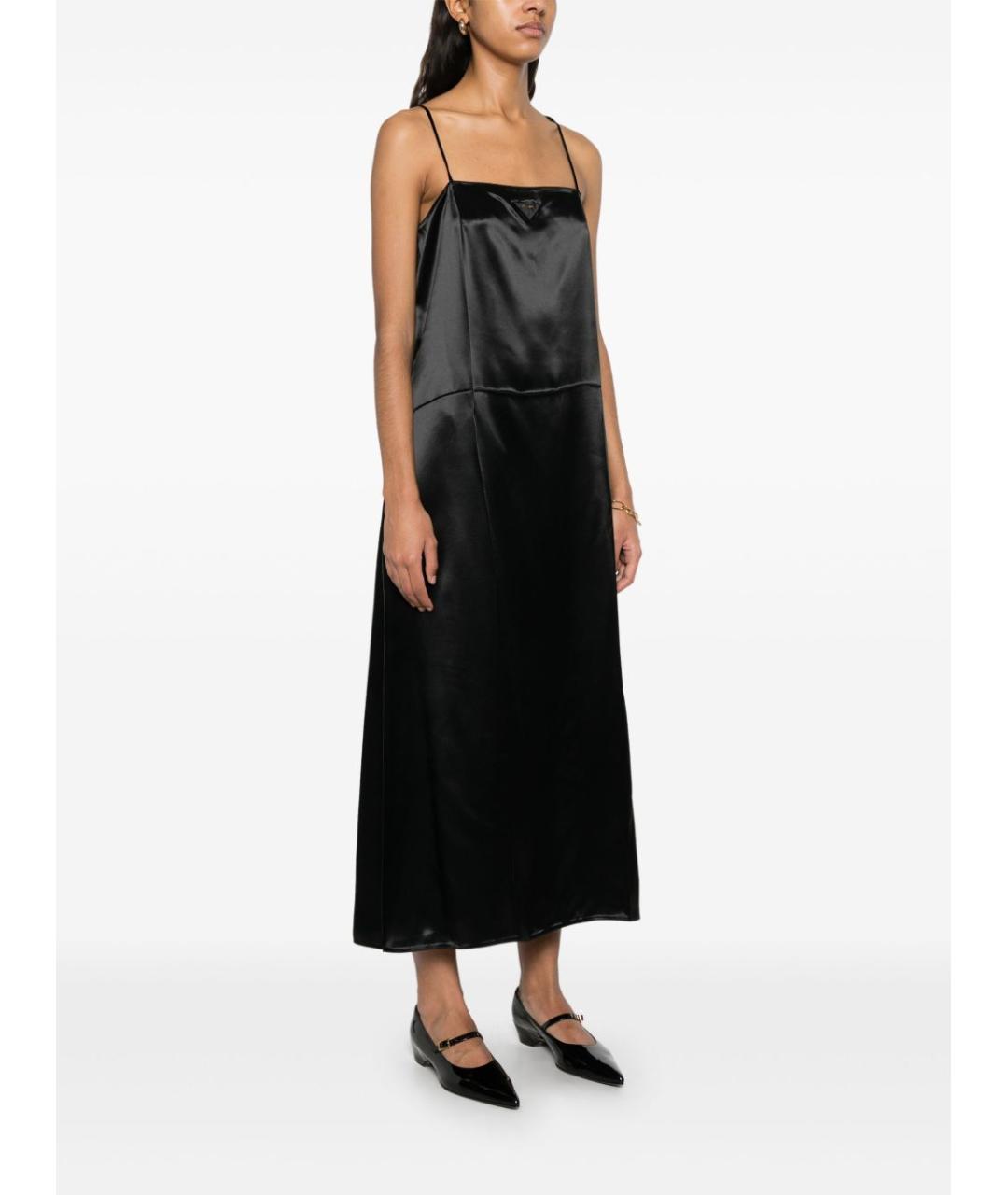PRADA Черное коктейльное платье, фото 4