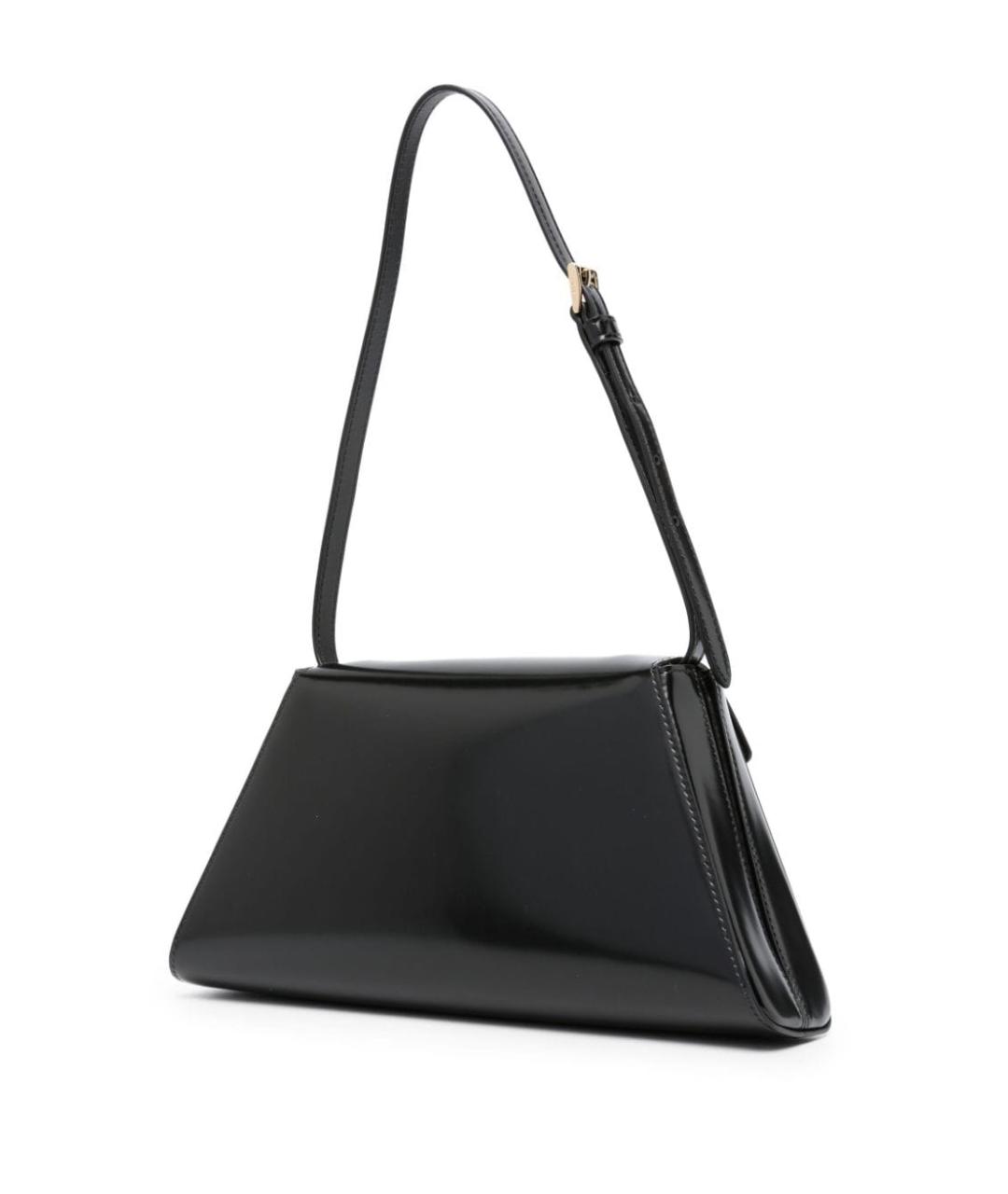 PRADA Черная кожаная сумка через плечо, фото 3