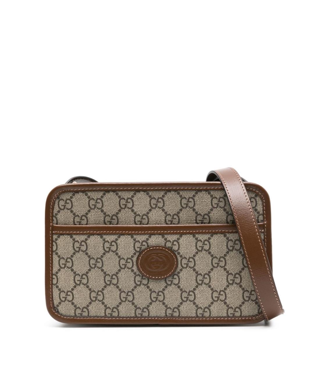 GUCCI Бежевая сумка на плечо, фото 1
