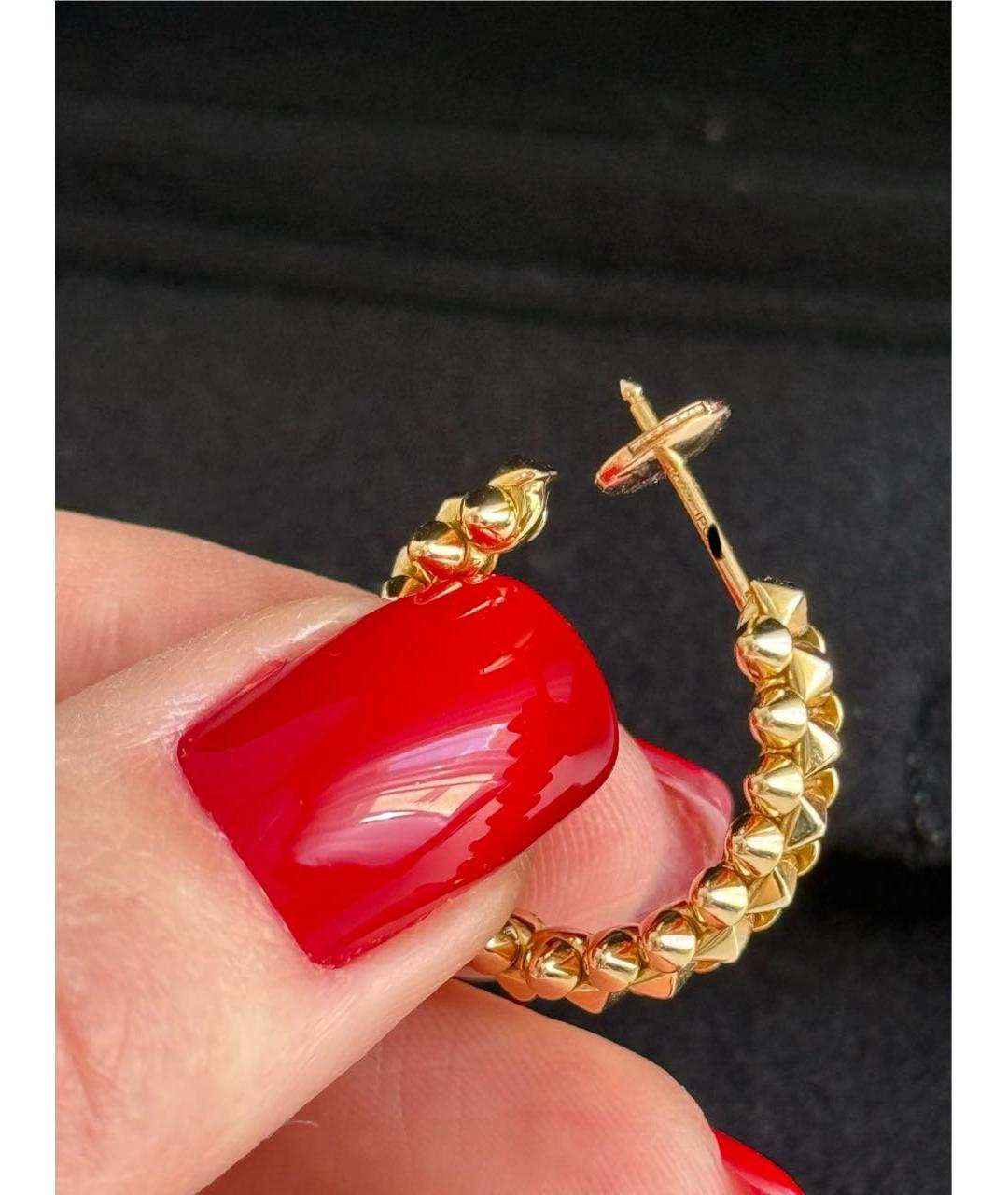 CARTIER Золотые серьги из розового золота, фото 5