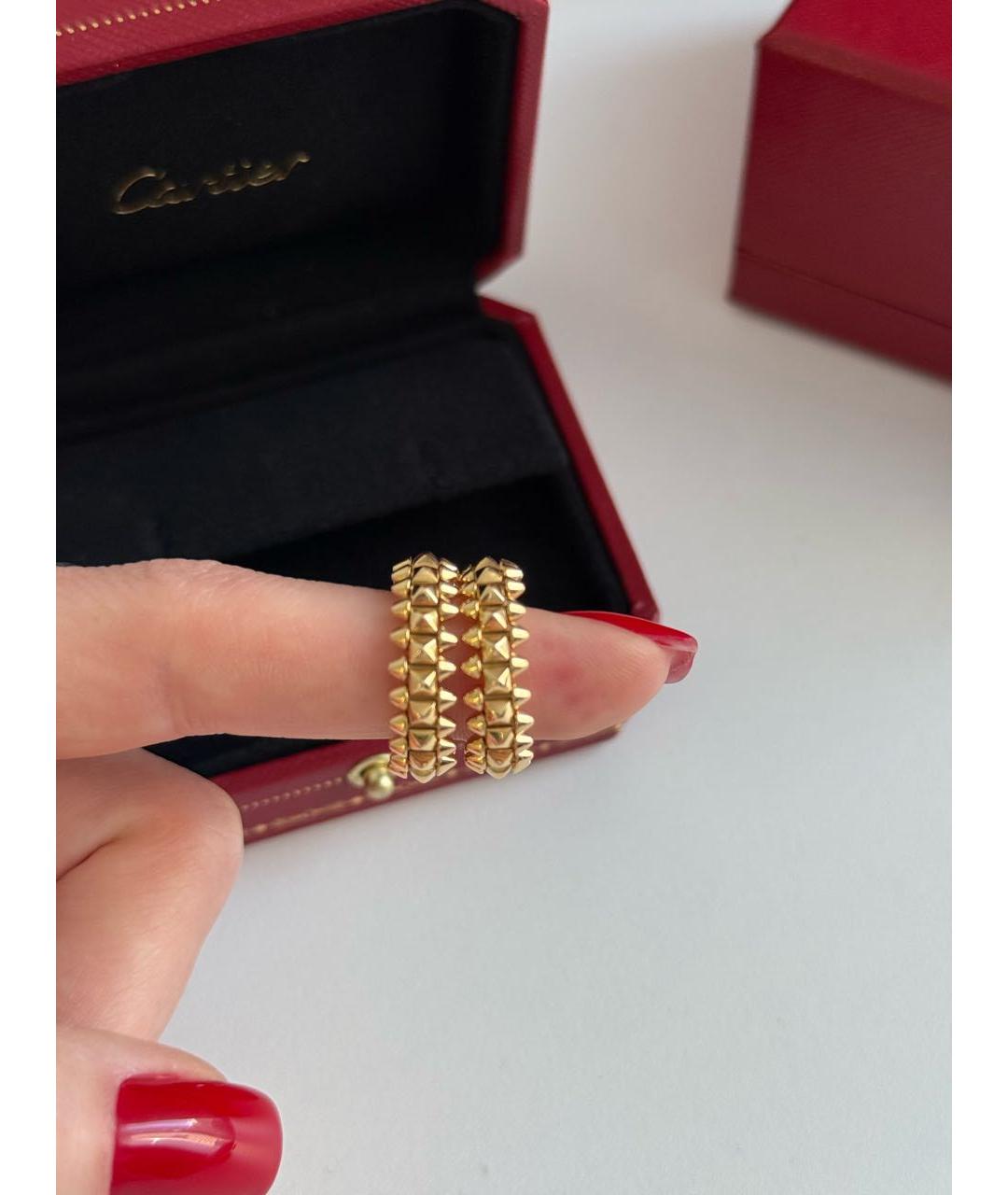 CARTIER Золотые серьги из розового золота, фото 4