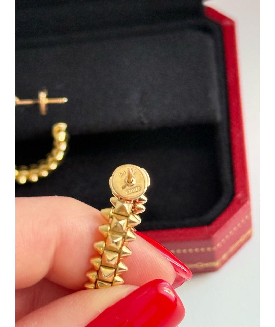 CARTIER Золотые серьги из розового золота, фото 6