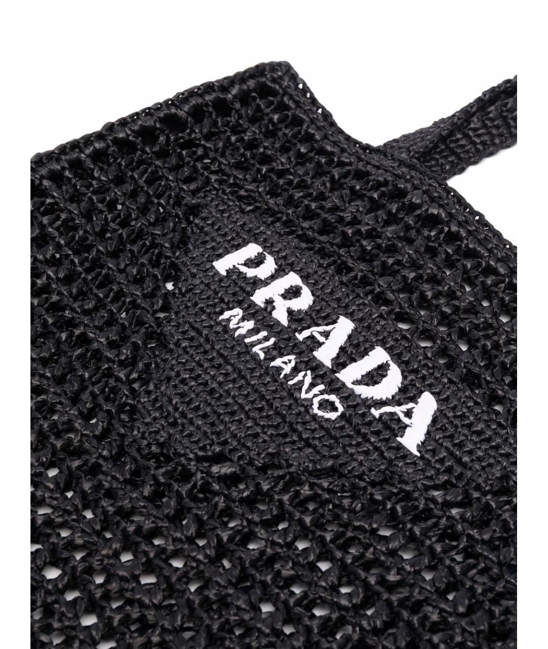 PRADA Черная сумка тоут, фото 4