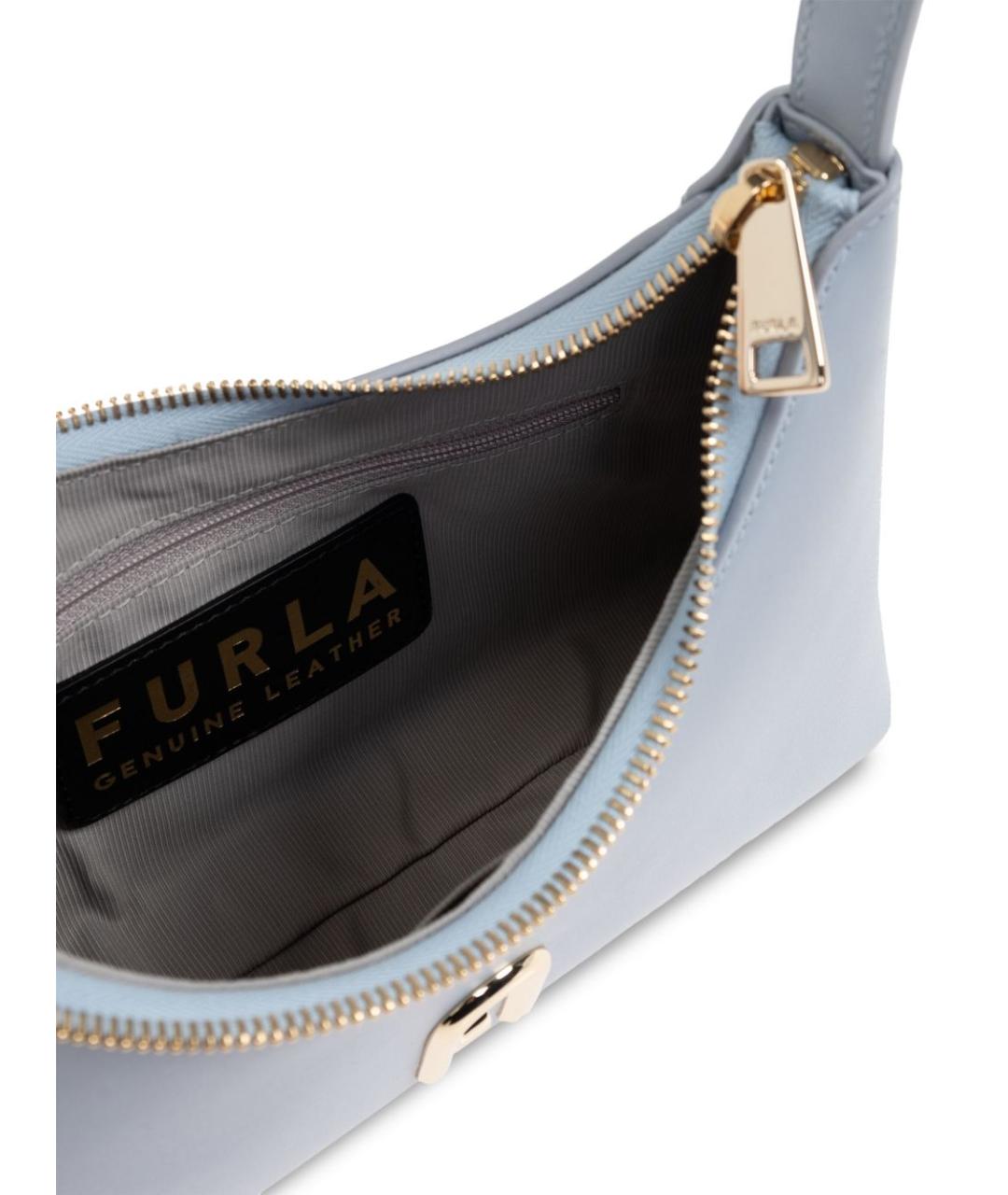 FURLA Голубая сумка через плечо, фото 6